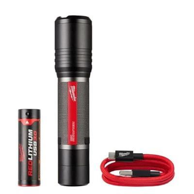 Milwaukee L4 FMLED-301 LED zaklamp REDLITHIUM™ 3.0Ah USB batterij - 4933479770 Milwaukee L4 FMLED-301 LED zaklamp REDLITHIUM™ 3.0Ah USB batterij - 4933479770