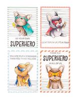Creative Craftlab • friendz clear stamp superhero buddy - thumbnail