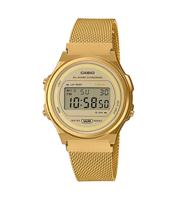 Casio A171WEMG-9AEF Horloge Vintage goudkleurig 36 mm - thumbnail