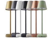 FlinQ Tafellamp Lume - Oplaadbare Dimbare Lamp - Binnen & Buiten - 3 Lichtstanden - thumbnail