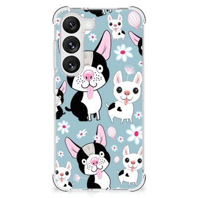 Samsung Galaxy S23 Case Anti-shock Hondjes Samsung Galaxy S23 Case Anti-shock Hondjes