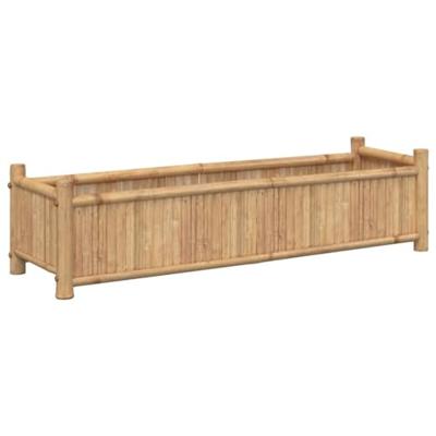 Plantenbak 100x30x25 cm bamboe Plantenbak 100x30x25 cm bamboe