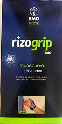 EMO Rhizogrip Met Stabiliserende Spalk Duimbrace - L - Grijs