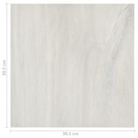 Vloerplanken zelfklevend 55 st 5,11 m PVC crme - thumbnail