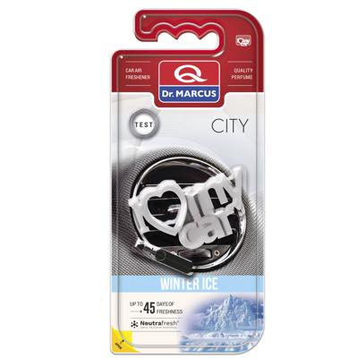 Auto luchtverfrisser Dr Marcus City ICE CHILL Plastic Geur