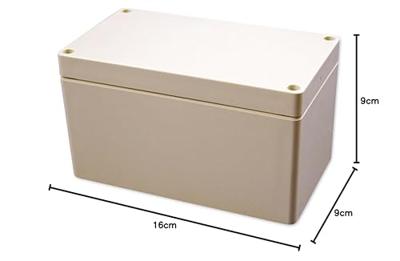 Hammond Electronics 1554K2GY Universele behuizing 160 x 90 x 90 Polycarbonaat Grijs 1 stuk(s)