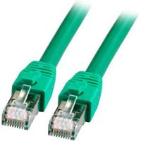 EFB Elektronik RJ45 Patchkabel S/FTP, Cat.8.1,BC, LSZH, 10m, groen netwerkkabel - thumbnail