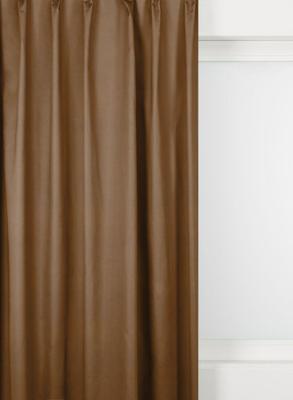 HEMA Gordijnstof velours cognac (cognac)