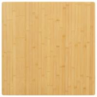 Tafelblad 80x80x2,5 cm bamboe - thumbnail