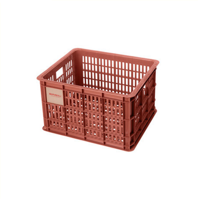 Basil fietskrat m - medium - 29.5 liter - rood - thumbnail