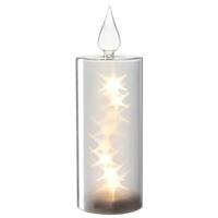 Leonardo Magico Kaars 27 cm met ledverlichting wit - thumbnail