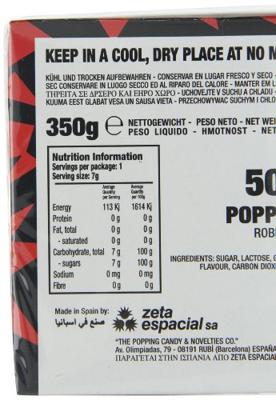 Pop Rocks - Popping Candy Strawberry - 50 stuks