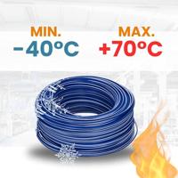 LAPP 4520921/100 Enkele ader H07V-K 1 x 1.5 mm² Donkerblauw-wit 100 m - thumbnail