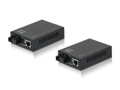 LevelOne FVT-2202 100Mbit/s Zwart netwerk media converter