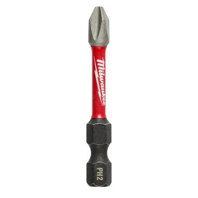 Milwaukee SHOCKWAVE™ IMPACT DUTY schroefbits PH2 x 50 mm VE=10 - 4932430855