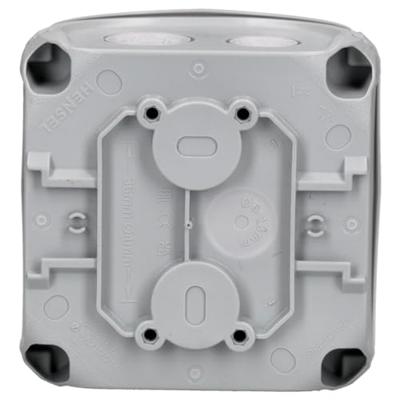 Hensel 62000442 Verdeeldoos Met steekklemmen, Verzegelbaar (b x h x d) 84 x 84 x 55 mm 1 stuk(s) Hensel 62000442 Verdeeldoos Met steekklemmen, Verzegelbaar (b x h x d) 84 x 84 x 55 mm 1 stuk(s)