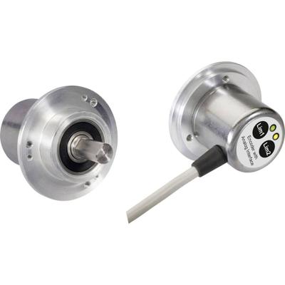Posital Fraba UCD-S401B-1212-M12A-2RW Roterende encoder Absoluut Magnetisch Klemflens 58 mm 1 stuk(s)