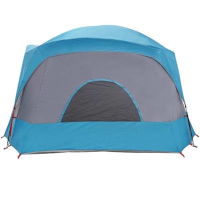 VidaXL Gezinstent 6-persoons waterdicht blauw VidaXL Gezinstent 6-persoons waterdicht blauw