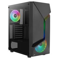 Aerocool SCAPEBKV3 computerbehuizing Zwart - thumbnail