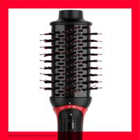 Revlon One-Step Volumiser Plus Warmeluchtborstel Zwart, Rood Met ionisering - thumbnail