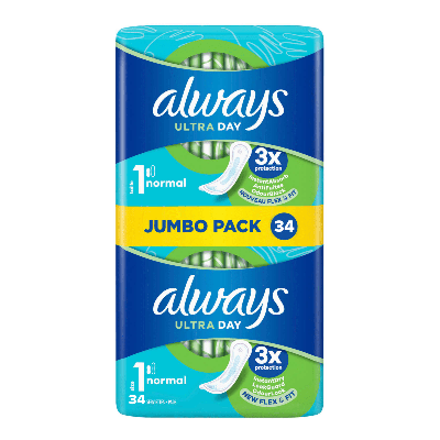 Always maandverband ultra normal (34 stuks)