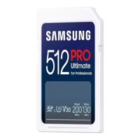 Samsung PRO Ultimate SD Card 512GB + USB-kaartlezer SD-Kaart Wit - thumbnail