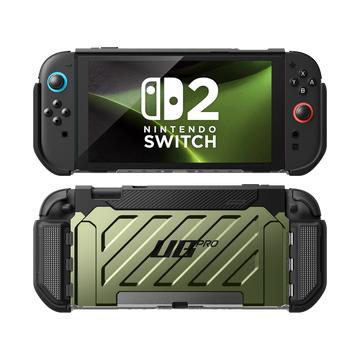 SUPCASE Hoesje voor Nintendo Switch 2 (2025) (Unicorn Beetle Pro) [Bescherming Militaire Kwaliteit] [Compatibel met Magnetische Joycon] Dockable Schokbestendige Case voor Nintendo Switch 2 (Groen)