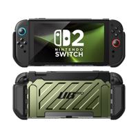 SUPCASE Hoesje voor Nintendo Switch 2 (2025) (Unicorn Beetle Pro) [Bescherming Militaire Kwaliteit] [Compatibel met Magnetische Joycon] Dockable Schokbestendige Case voor Nintendo Switch 2 (Groen) - thumbnail