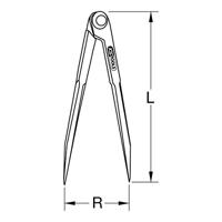 KS Tools 3000414 Puntpasser Gereedschapsstaal - thumbnail