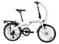 Zündapp Vouwfiets ZF20 Speed Folder 20" (Wit, 20 inch) - thumbnail