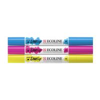 Duotip talens ecoline set 3 stuks primair - thumbnail
