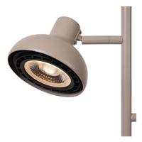Lucide SENSAS - Vloerlamp - 2xGU10 (ES111) - Beige - thumbnail