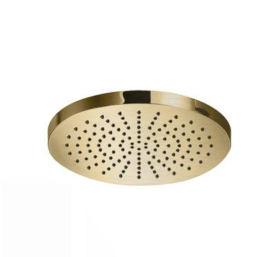 Hoofddouche Hotbath Cobber Opbouw 20 cm Geborsteld Messing PVD Hoofddouche Hotbath Cobber Opbouw 20 cm Geborsteld Messing PVD