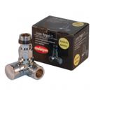 Voetventiel Axiaal (Haaks Verkeerd) Best Design Luxe Regel T 1/2x15mm Chroom - thumbnail