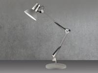 Fischer & Honsel Stoere bureaulampPit grijs - 98271 - thumbnail