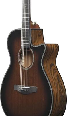 Ibanez AEG74 Mahogany Sunburst High Gloss elektrisch-akoestische westerngitaar
