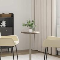 Tafelblad Ø40x2,5 cm marmer grijs - thumbnail