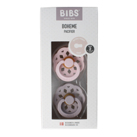 Bibs Fopspeen maat 2 blossom lila 2 Stuks - thumbnail