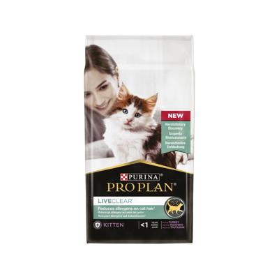 Pro Plan LiveClear Kitten met kalkoen kattenvoer 1,4 kg Pro Plan LiveClear Kitten met kalkoen kattenvoer 1,4 kg