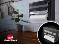 Leifheit Parat rollenhouder zwart - thumbnail