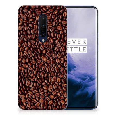 OnePlus 7 Pro | Siliconen Case | Koffiebonen