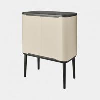 brabantia Bo Touch Bin 201585 Afvalbak 34 l Staal (l x b x h) 312 x 540 x 680 mm Beige 1 stuk(s) - thumbnail