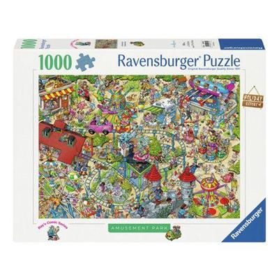 Ravensburger legpuzzel holiday resort 4: the amusement park, 1000st. Ravensburger legpuzzel holiday resort 4: the amusement park, 1000st.