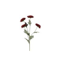 Kunsttak Chrysanthemum bruin 20xH83,8cm - thumbnail