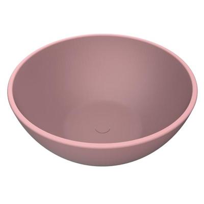 Waskom Arcqua Prince Opbouw 38x14 cm Rond Mat Roze Arcqua