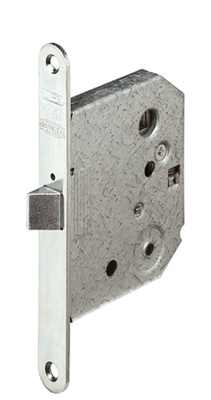 Lips 2131 Loopslot | DM55mm | voorplaat staal gelakt 18x153mm afgerond | knopas vierkant 5mm | sluitplaat SPT2131S | DR 1+3/2+4 - A000325612