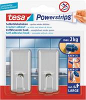 Tesa plakhaakjes met powerstrips L chro - thumbnail