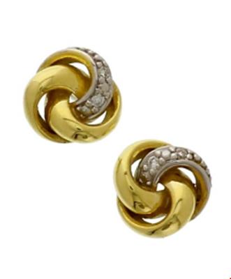 TFT Oorknoppen Diamant 0.02 Ct. Geelgoud 7 mm x 7 mm TFT Oorknoppen Diamant 0.02 Ct. Geelgoud 7 mm x 7 mm