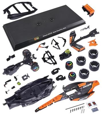 Bburago F1 KIT McLaren MCL38 mit Helm, #4 Norris 1:24 Auto Bburago F1 KIT McLaren MCL38 mit Helm, #4 Norris 1:24 Auto