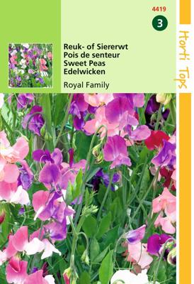 Zaden Lathyrus Reuk- of Siererwt Royal Family gemengd Hortitops - Hortitops